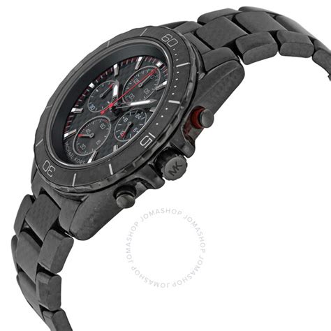 michael kors carbon fiber watch price|JetMaster Black.